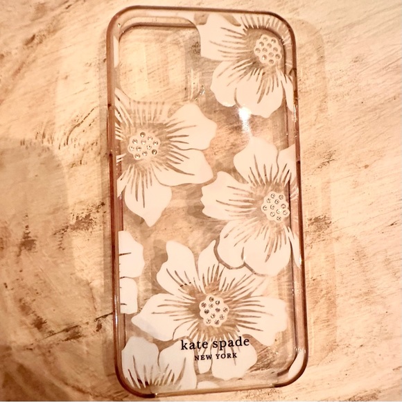 Kate, Spade, hollyhock floral iPhone 12 case - Picture 11 of 11